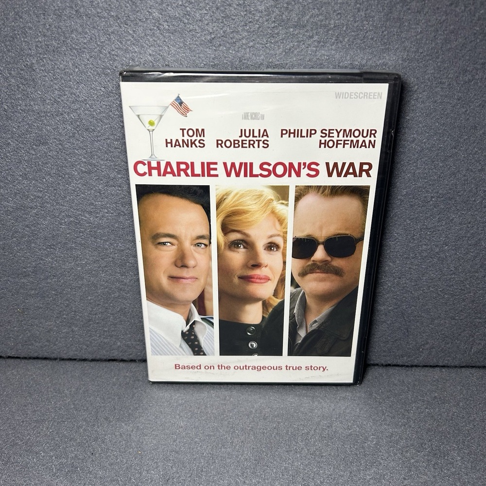 Charlie Wilson's War DVD Tom Hanks Julia Roberts 2007 Movie